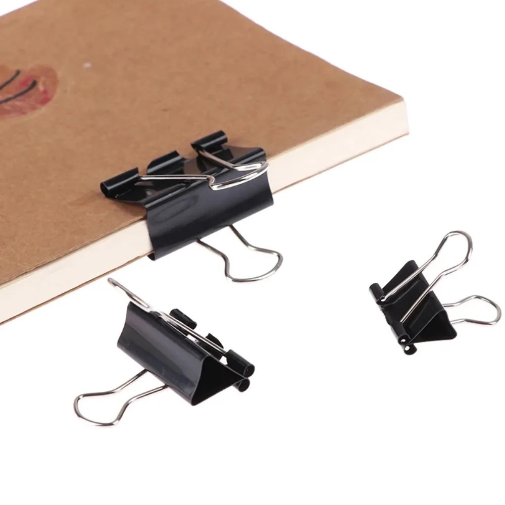 Clips de Encuadernación Negros - Binder Clip Assorted reseña y precio