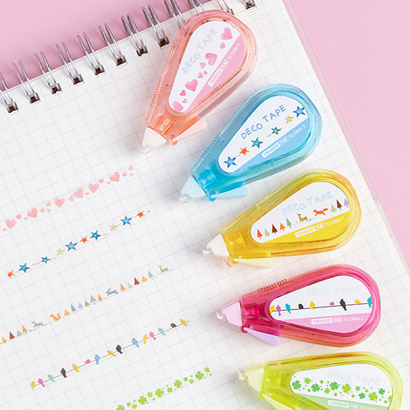Mini patrón Kawaii de 5mm x 5m - Correction Tape Roller reseña y precio